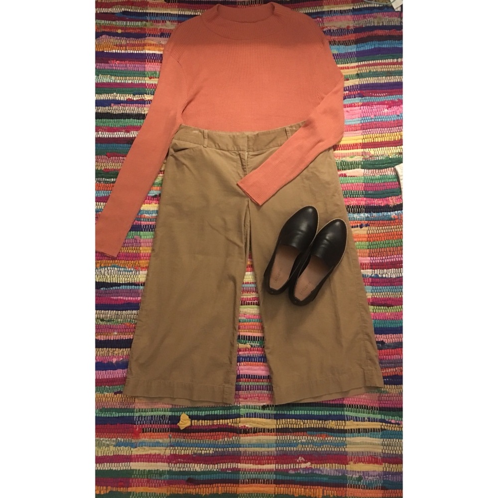 Crop flare pants